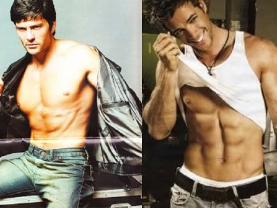 Marcelo Cordoba(stanga) si William Levy(dreapta)