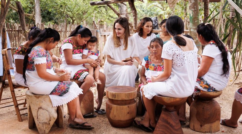 Angelina Jolie a celebrat Ziua Femeii &icirc;n Mexic