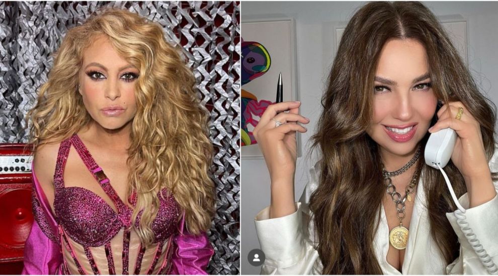 Paulina Rubio îi propune Thaliei să pună capăt rivalității dintre ele