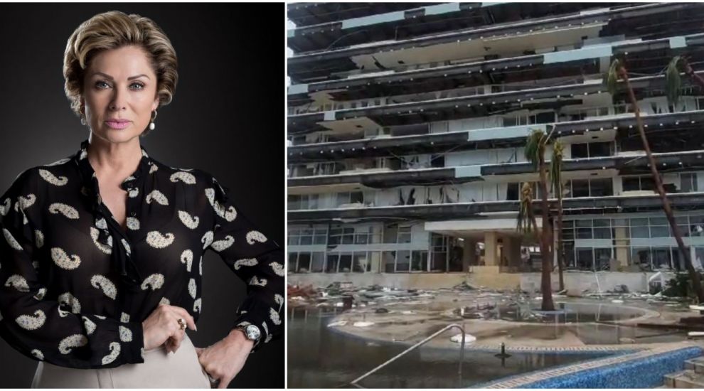 Casa lui Lety Calderon din Acapulco, printre cele mai afectate de uraganul Otis