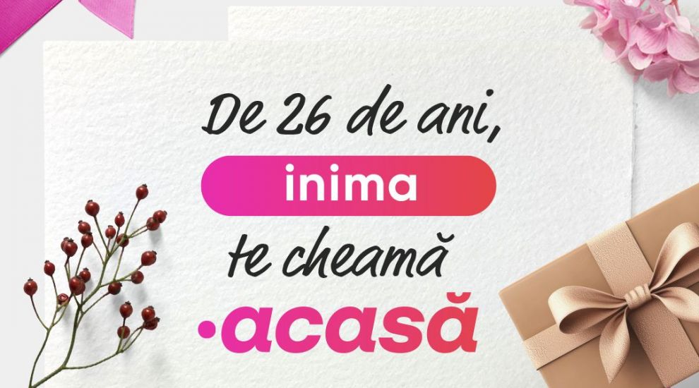 Pe 2 februarie, ACASĂ TV împlinește 26 de ani de la lansare! Ce seriale noi puteți urmări Pe 2 februarie, ACASĂ TV împlinește 26 de ani de la lansare! Ce seriale noi puteți urmări