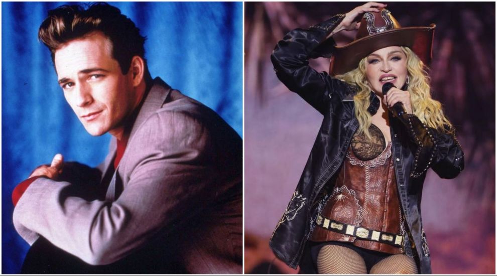 Luke Perry ar fi avut o relație secretă cu Madonna