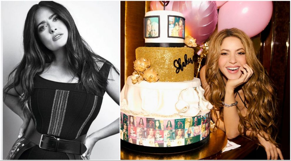 Salma Hayek a felicitat-o pe Shakira de ziua ei cu un dans sexy Salma Hayek a felicitat-o pe Shakira de ziua ei cu un dans sexy