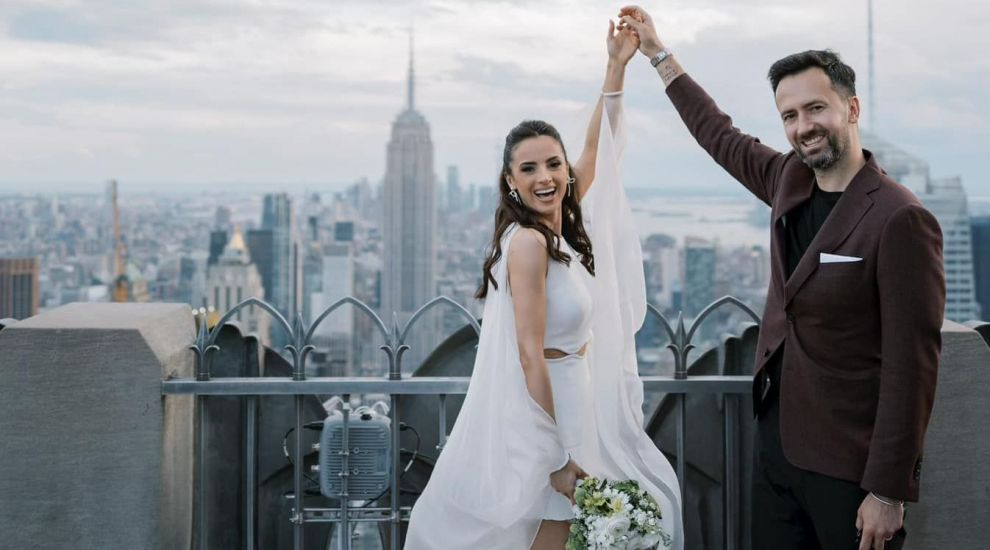 Ramona Păun s-a căsătorit la New York