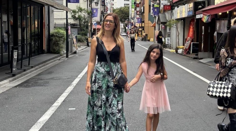 Amalia Enache, imagini din vacanța în Japonia