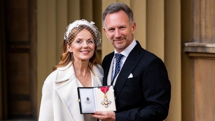 Soțul lui Geri Halliwell-Horner, ex Spice Girl, a fost decorat de Regele Charles