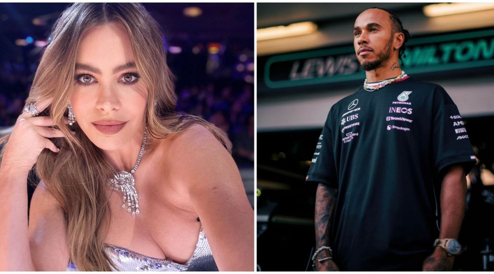 Sofia Vergara e în tandrețuri cu Lewis Hamilton?