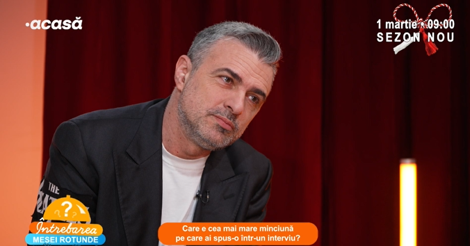 Cornel Ilie, la Întrebarea Mesei Rotunde: Mie nu-mi place muzica la petreceri. Nimeni nu se mai bucură de liniște