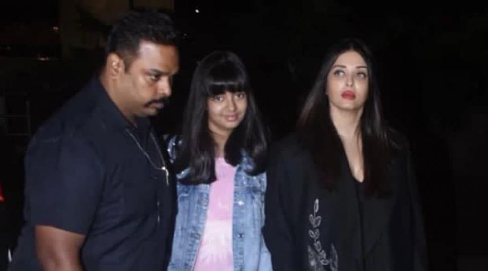 Unica fiică a fostei Miss World, Aishwarya Rai, pare o veritabilă mini-me