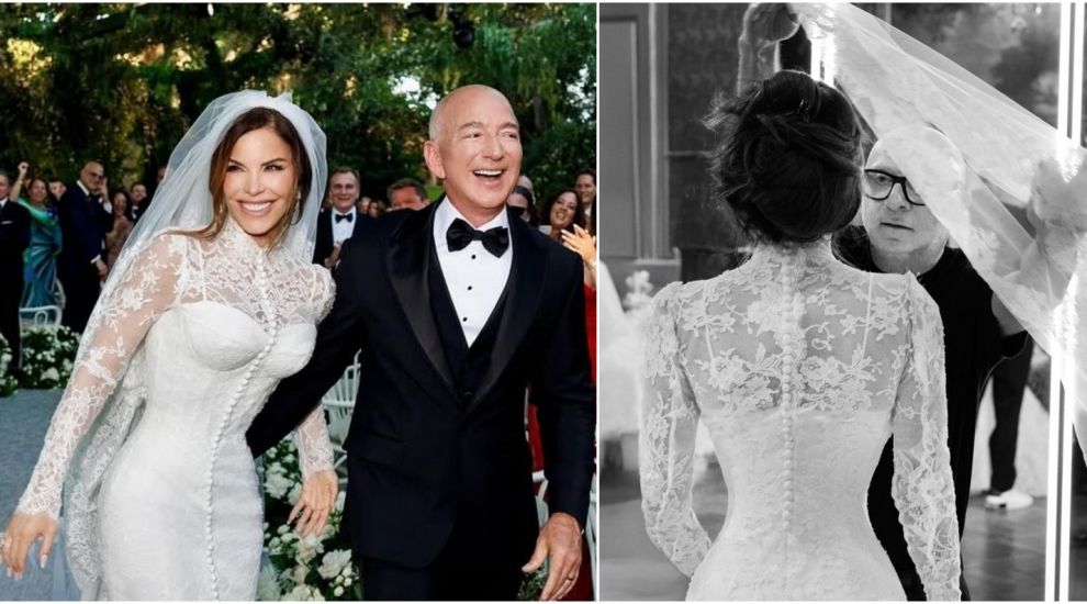 Lauren Sánchez a purtat o rochie de mireasă de film, inspirată de Sophia Loren