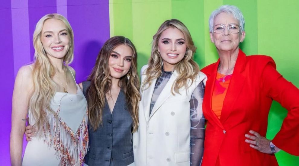 Angélica Rivera și Sofía Castro s-au întâlnit cu Jamie Lee Curtis și Lindsay Lohan