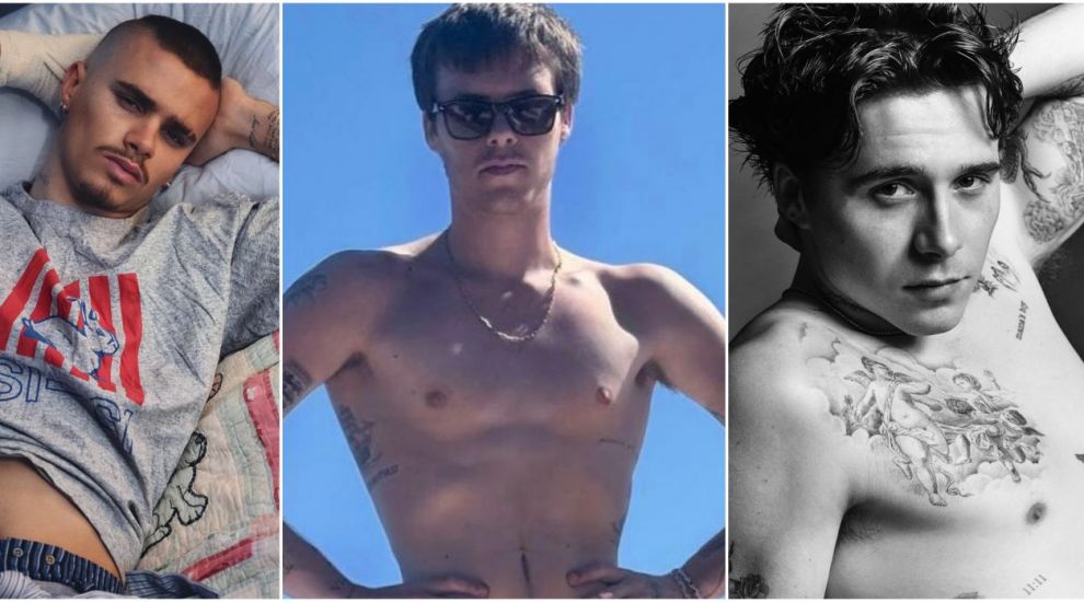 Cine e mai sexy? Cruz și Romeo Beckham îi răspund fratelui lor, Brooklyn, în bătălia slipilor
