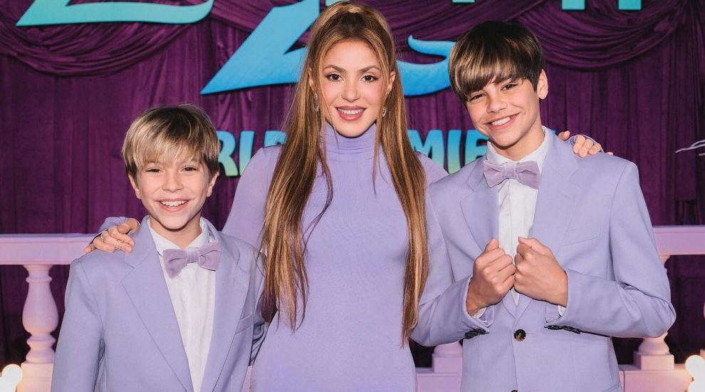 Shakira, cu copiii ei la lansarea primei lor colaborări, Zootopia 2
