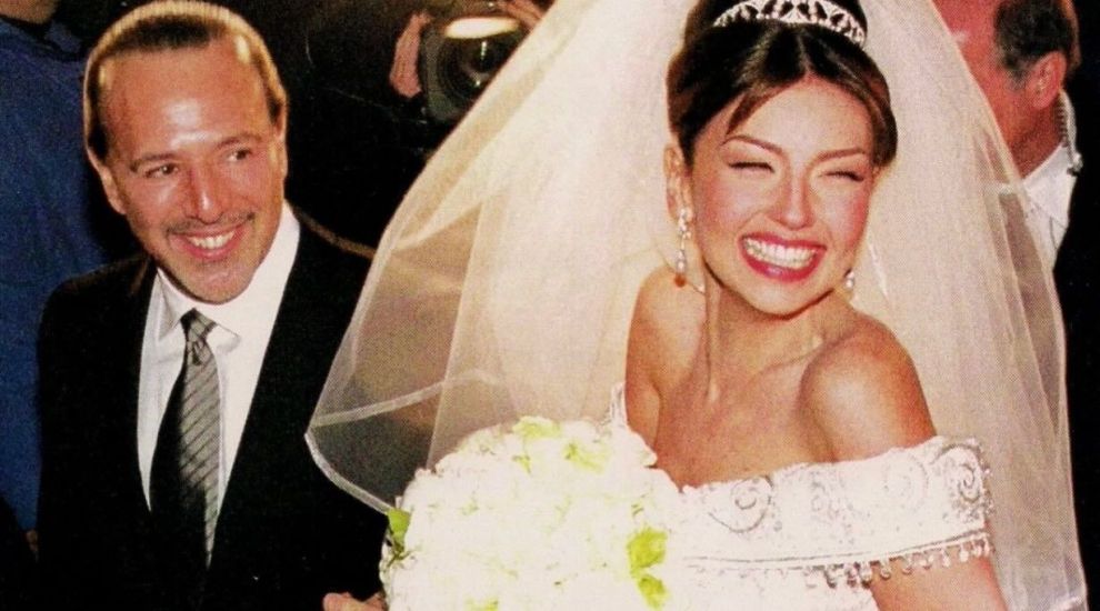 Când au trecut 25 de ani? Thalia a postat imagini fabuloase de la nunta ei cu Tommy Mottola