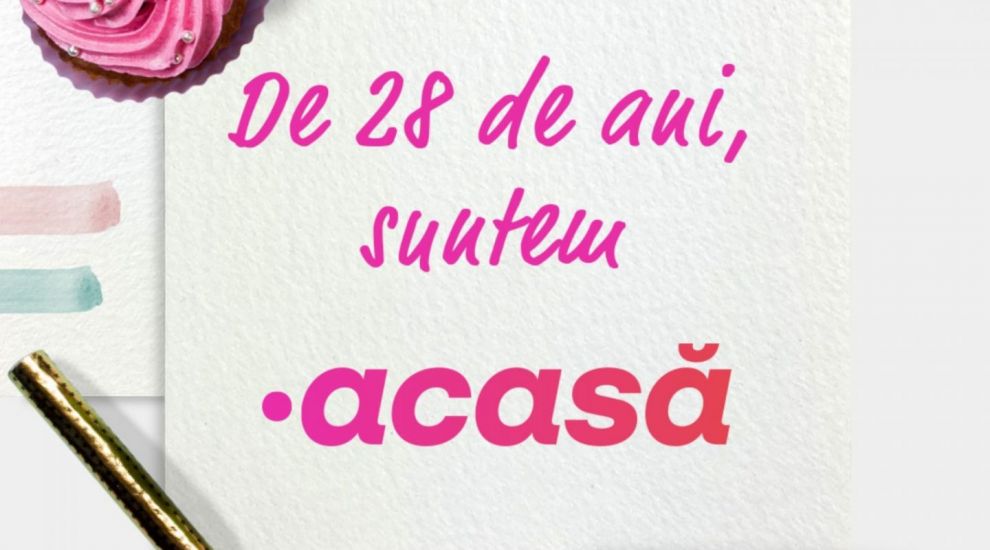 De 28 de ani, aici ești ACASĂ. La mulți ani, Acasă TV!