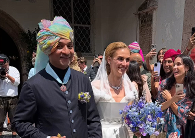 Nuntă exotică &icirc;n Austria! Un nobil din India s-a căsătorit cu o contesă germană