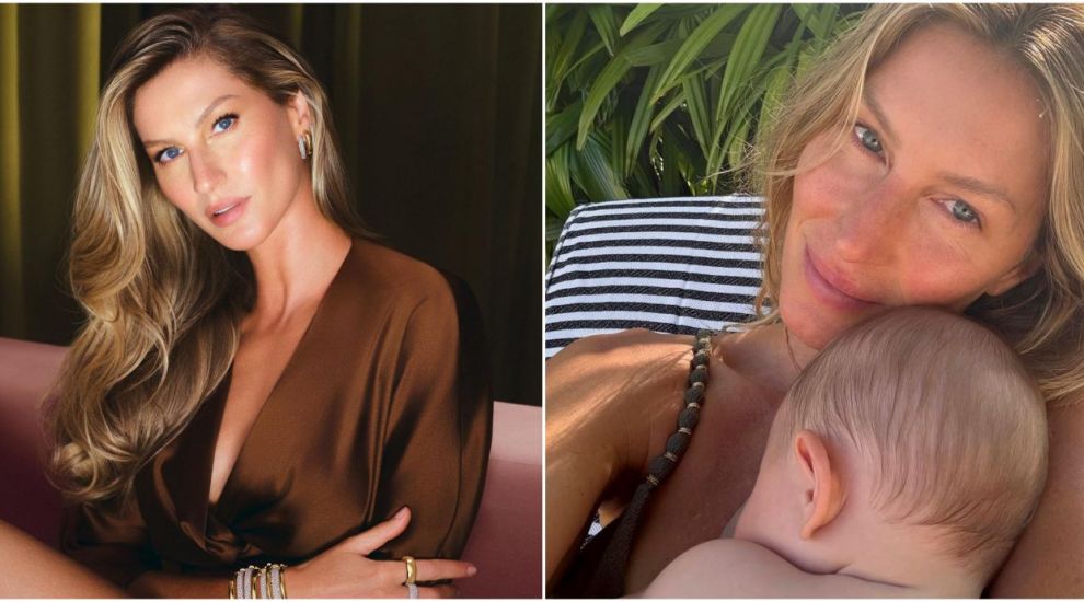 Gisele B&uuml;ndchen, &icirc;n cea mai tandră ipostază cu fiul său cel mic