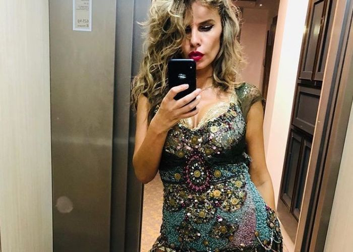 Anna Lesko, goală în cadă? Cum a fost surprinsă artista
