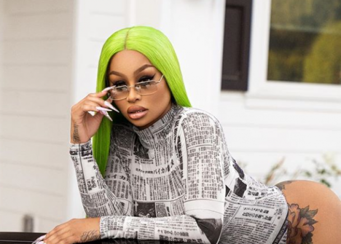 Blac Chyna, apariție extravagantă în costum de baie. Cum s-a pozat cântăreața