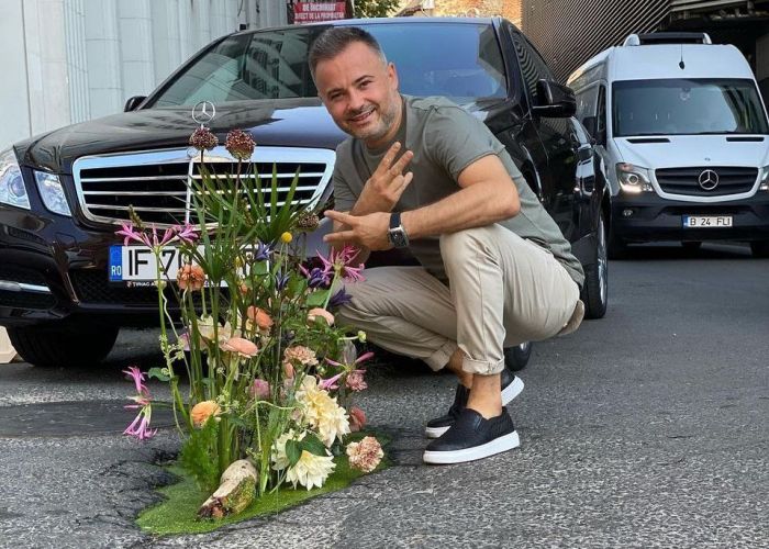 Floristul Nicu Bocancea, 50 de aranjamente florale neobișnuite