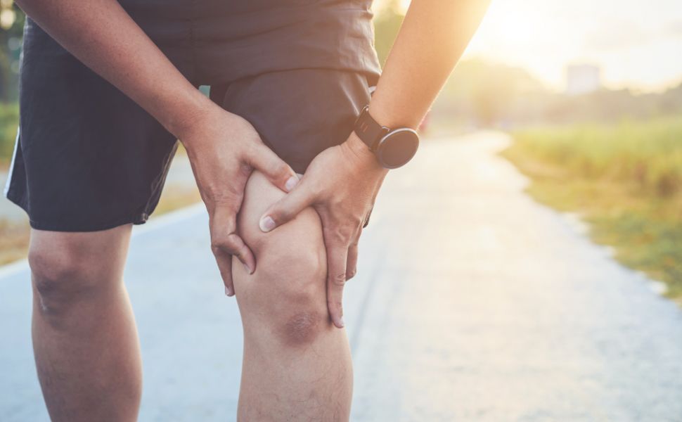 reținerea articulației genunchiului umflarea articulației după rănire