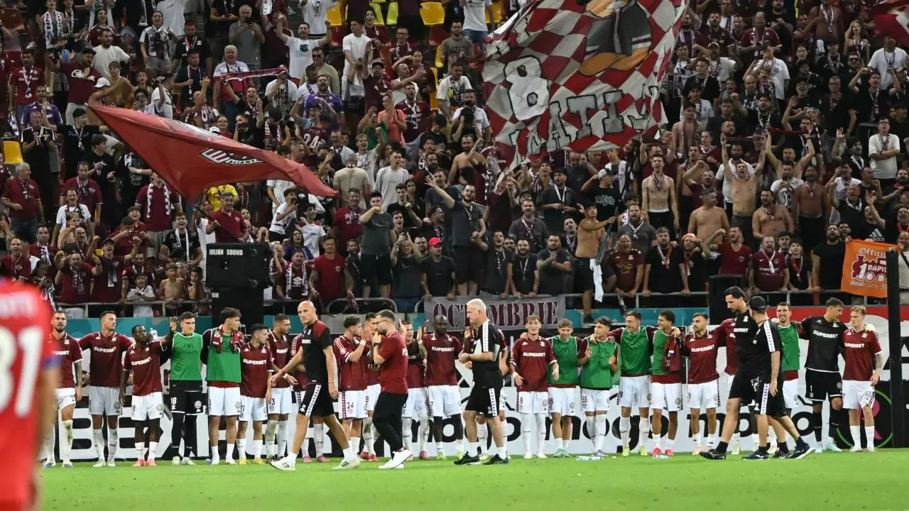 Banner interzis la Rapid – FCSB: mesajul viza un om influent în România