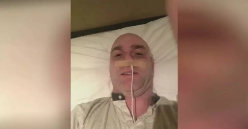 Cu un cablu de telefon în nas, fostul sportiv a mințit că are cancer și a obținut o mică avere: „Eram înglodat în datorii”