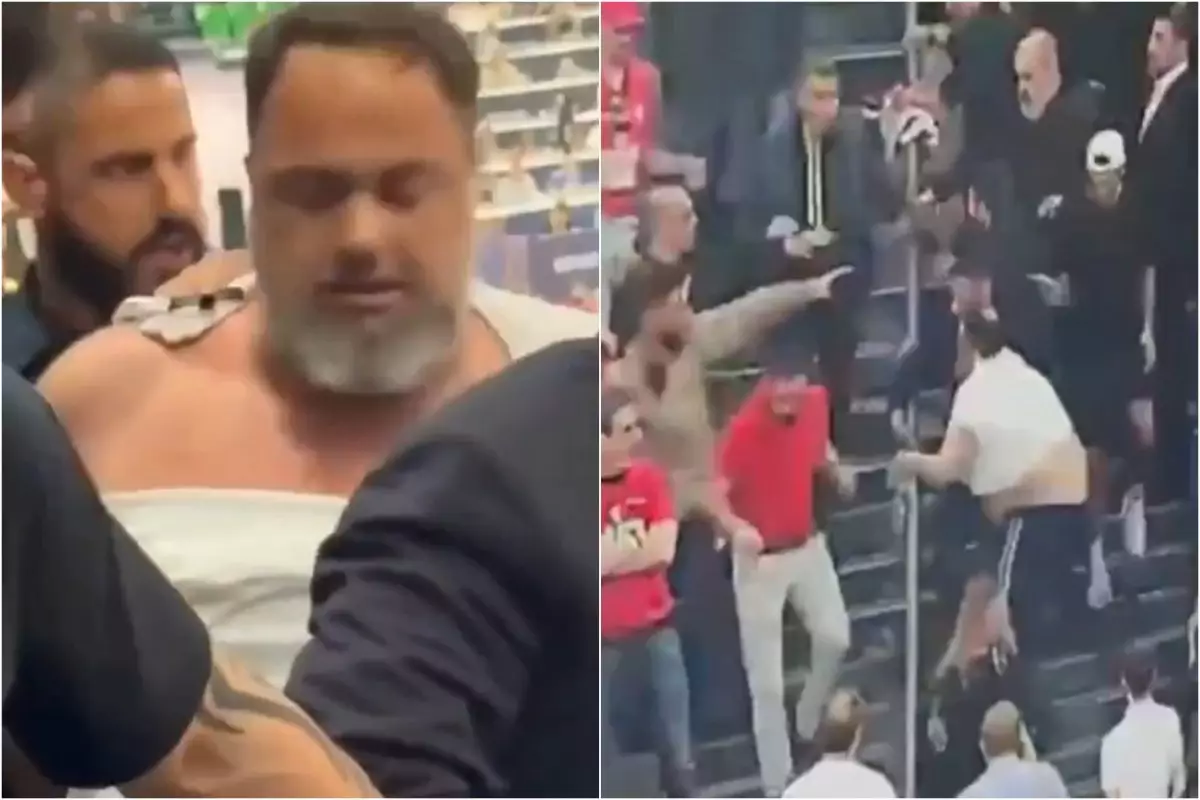 Au apărut imaginile! Miliardarul l-a luat la bătaie pe fiul premierului