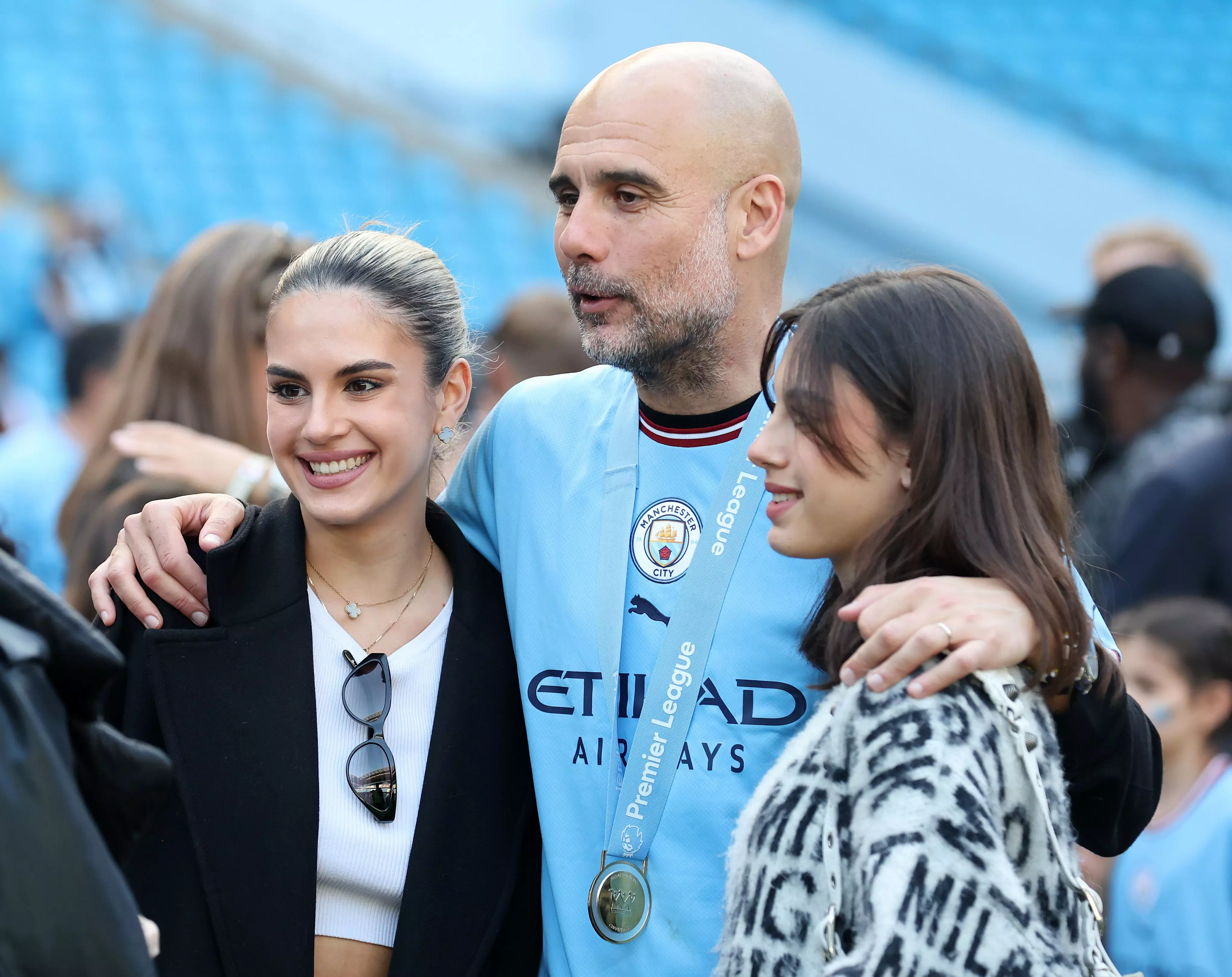 O știi pe Maria, dar cât de frumoasă e și Valentina! Pep Guardiola se poate mândri cu fetele lui