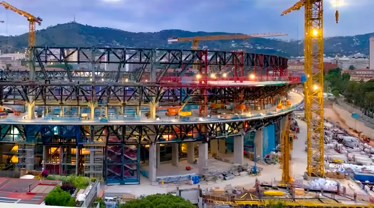 Stadionul de 1,5 miliarde de euro și 105.000 de locuri prinde contur! Imagini spectaculoase