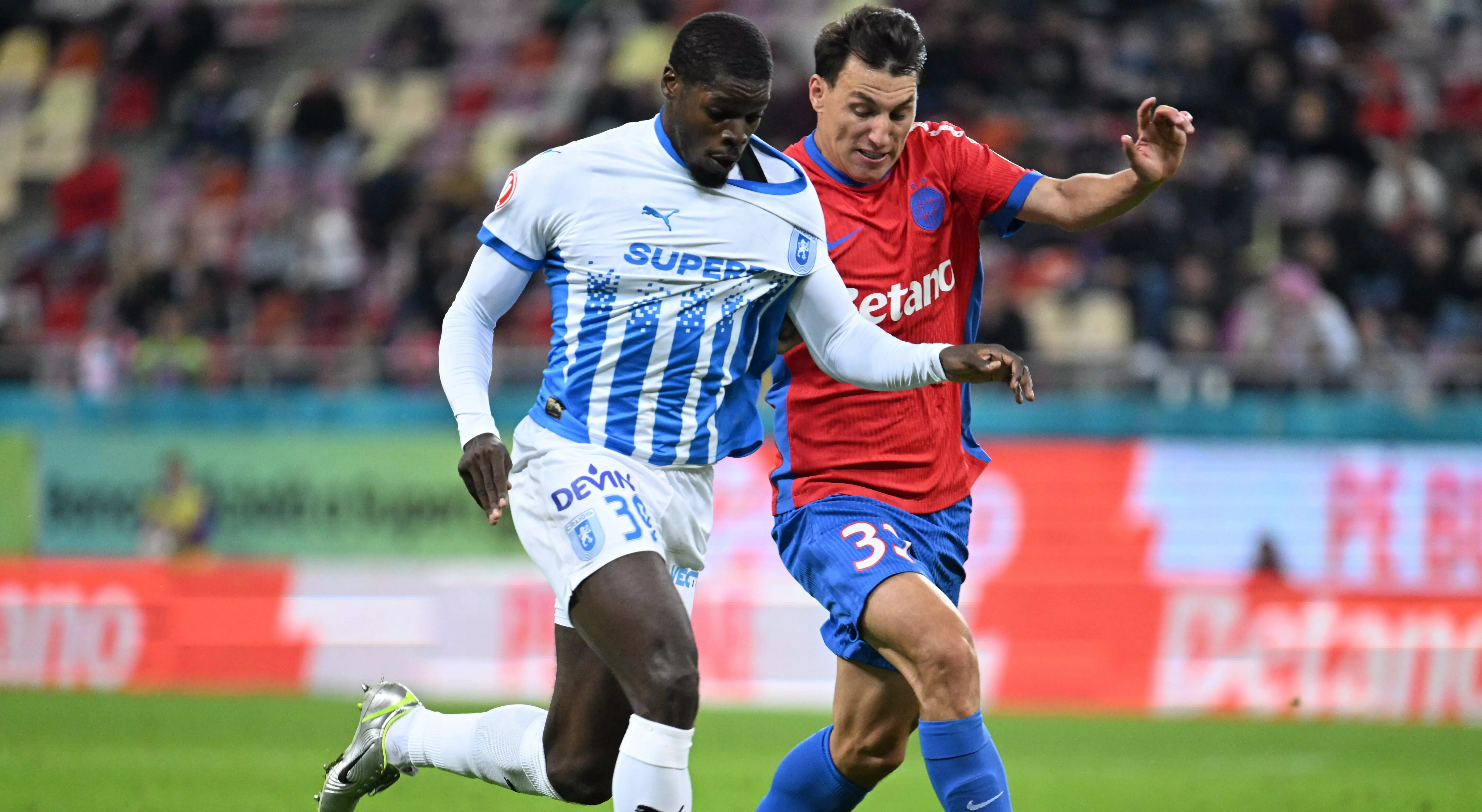Boutoutaou - Nsimba, schimbul anului între FCSB și Universitatea Craiova: „A confirmat!”