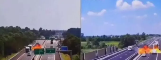 Un avion s-a prăbușit pe o autostradă din Italia. Aeronava a căzut ca o piatră printre mașini. Bilanțul morților