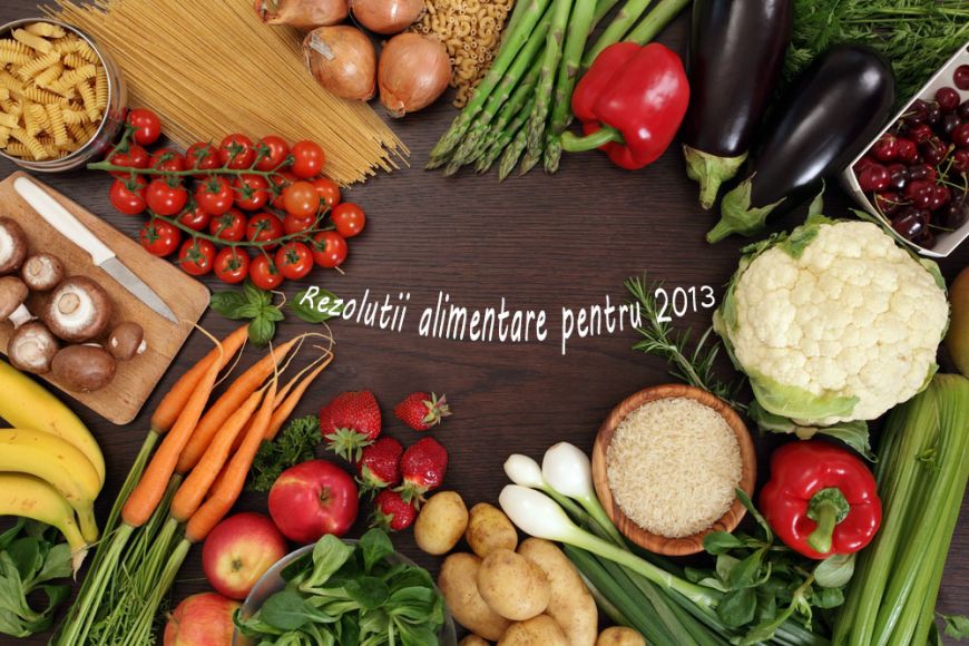 
	Rezolutii sanatoase pentru Anul Nou. Uite ce sa pui pe lista de dorinte culinare in 2013
