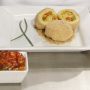 Reteta Maria Pop: Galuste umplute cu legume, stafide, sos tabasco si sos salsa