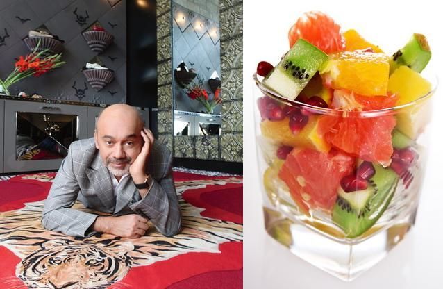 
	Mic dejun de vedeta: Regele pantofilor, Christian Louboutin, nu concepe viata fara fructe
