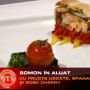 Reteta Maria Pop: Somon in aluat cu fructe uscate, spanac si rosii cherry