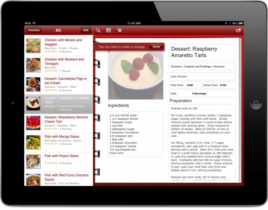
	Mai rapid in bucatarie. 5 aplicatii pentru iPhone sau iPad pentru bucatarii amatori
