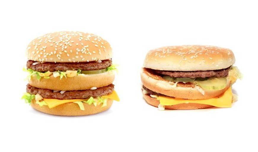 
	Care sunt diferentele dintre produsele McDonald's din reclame si cele din realitate VIDEO
