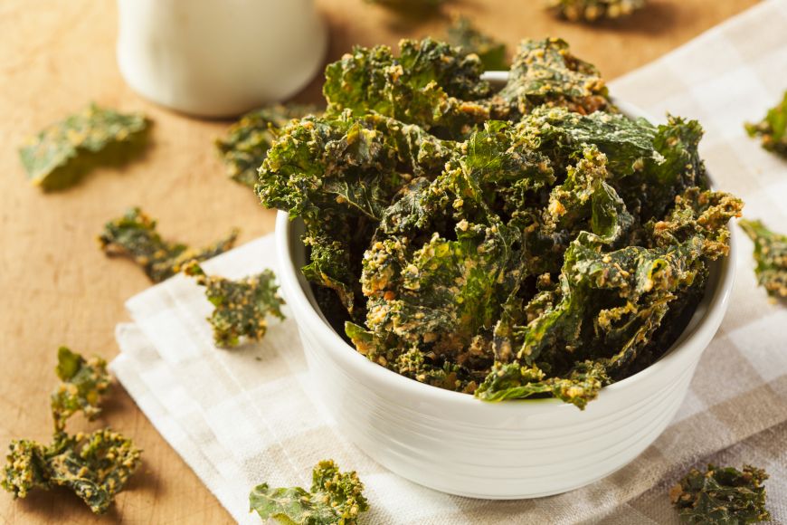 
	Te învățăm să pregătești cele mai sănătoase: chipsuri din kale
