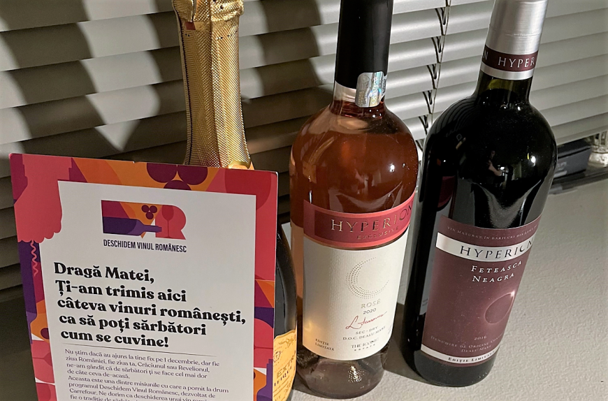 Sărbători cu vin de acasă pentru românii de pretutindeni