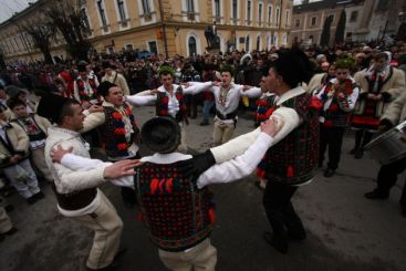 Muresenii au fugarit Poganiciul, conform traditiei