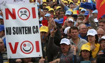 VIDEO: Va dam 25% din salarii daca plecati! , mesajul sindicalistilor catre guvernanti