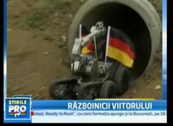 Roboti militari de ultima generatie isi arata maiestria in poligon