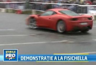 Show auto de zile mari cu pilotul de F1 Giancarlo Fisichella! Intrarea libera!