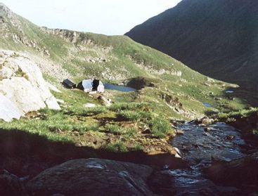 In toiul verii, in Bucegi, Fagaras si Retezat se face schi! VIDEO