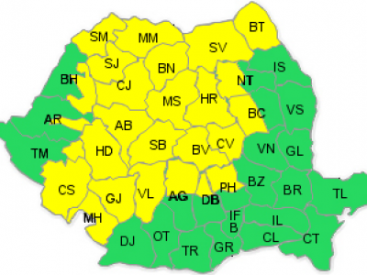 Cod galben de vijelii pentru jumatate din tara