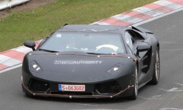 Noul Lamborghini, supercarul Jota, spionat la Nurburgring! GALERIE FOTO si VIDEO!