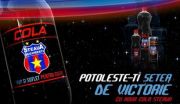 Cola Steaua, bautura racoritoare pentru suporteri