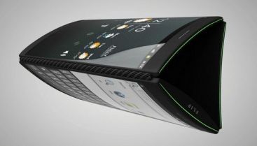 Telefonul viitorului: are trei ecrane si ruleaza sistemul Android! VIDEO