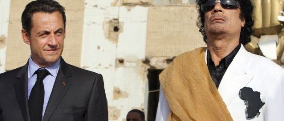 Fiul lui Kadhafi sustine ca acesta i-a finantat campania electorala lui Sarkozy, in 2007